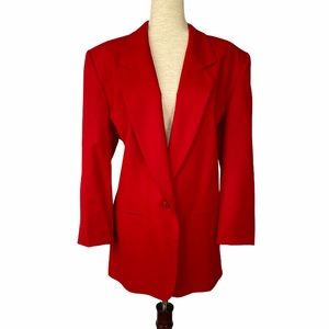 PENDLETON Vintage Wool Blazer Jacket Size 18